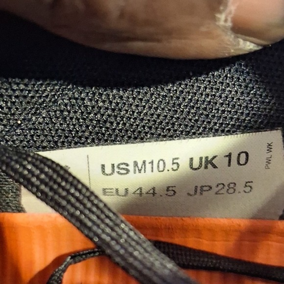 On Cloud X Mens Running Shoes Blue Grey Orange Helion CloudTec US 10.5 main image 6